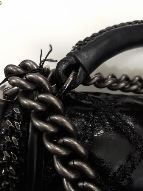 Sell Chanel Old Medium Boy Bag with Top-Handle - Black